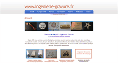 Desktop Screenshot of ingenierie-gravure.fr